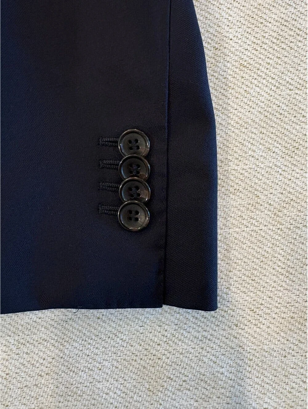 Suitsupply Super 110s Pure Wool 2-Button Suit Jacket Blazer Navy Blue Mens 40R